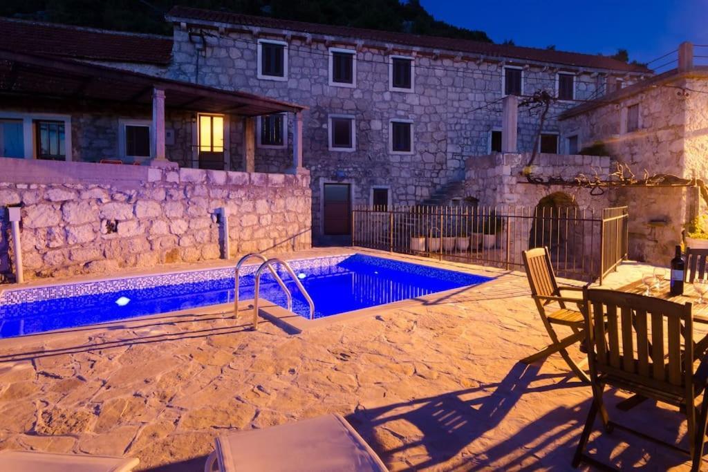 Private Pool Villa - Meditteranean Peace Slano Εξωτερικό φωτογραφία