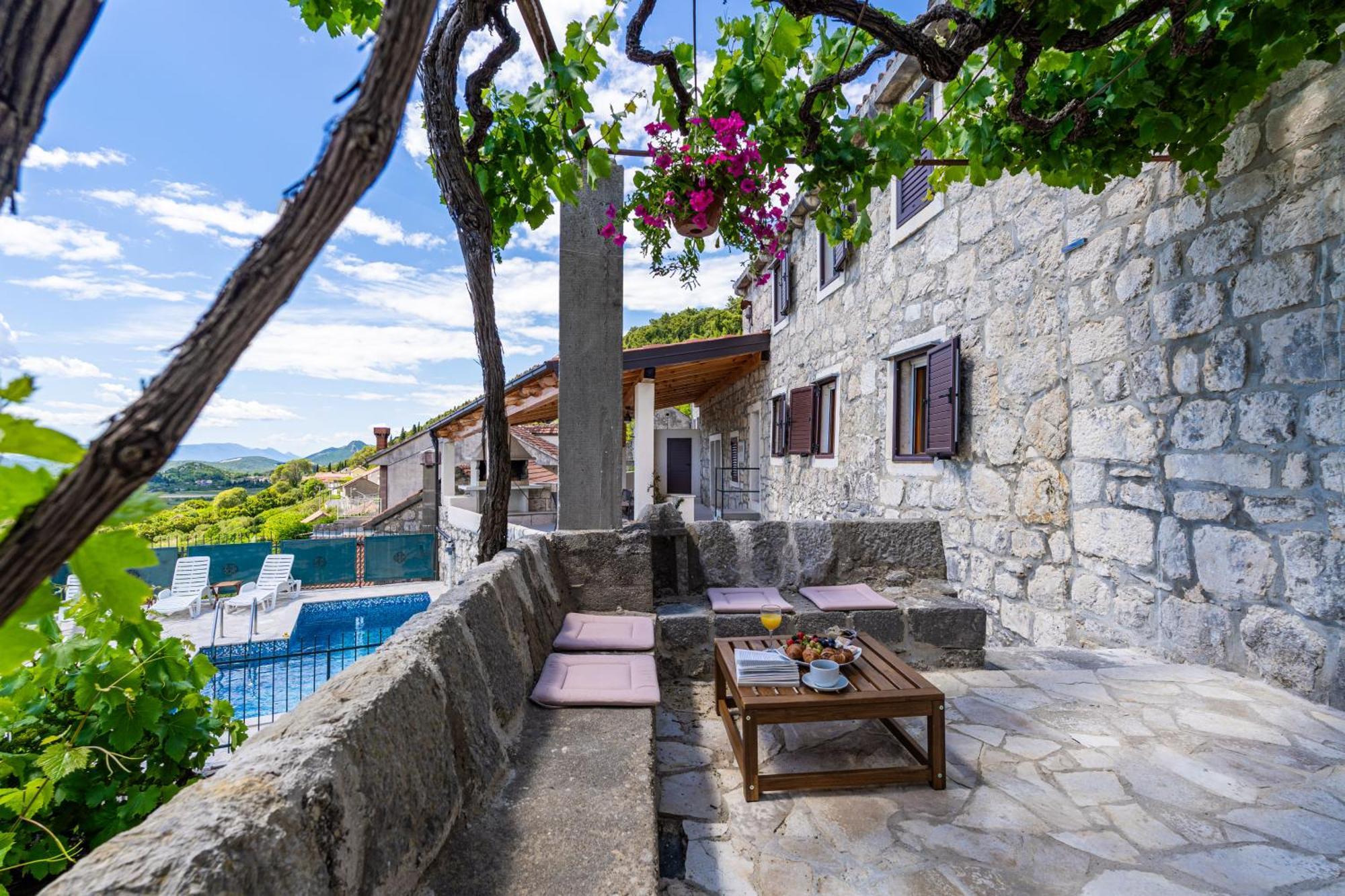 Private Pool Villa - Meditteranean Peace Slano Εξωτερικό φωτογραφία