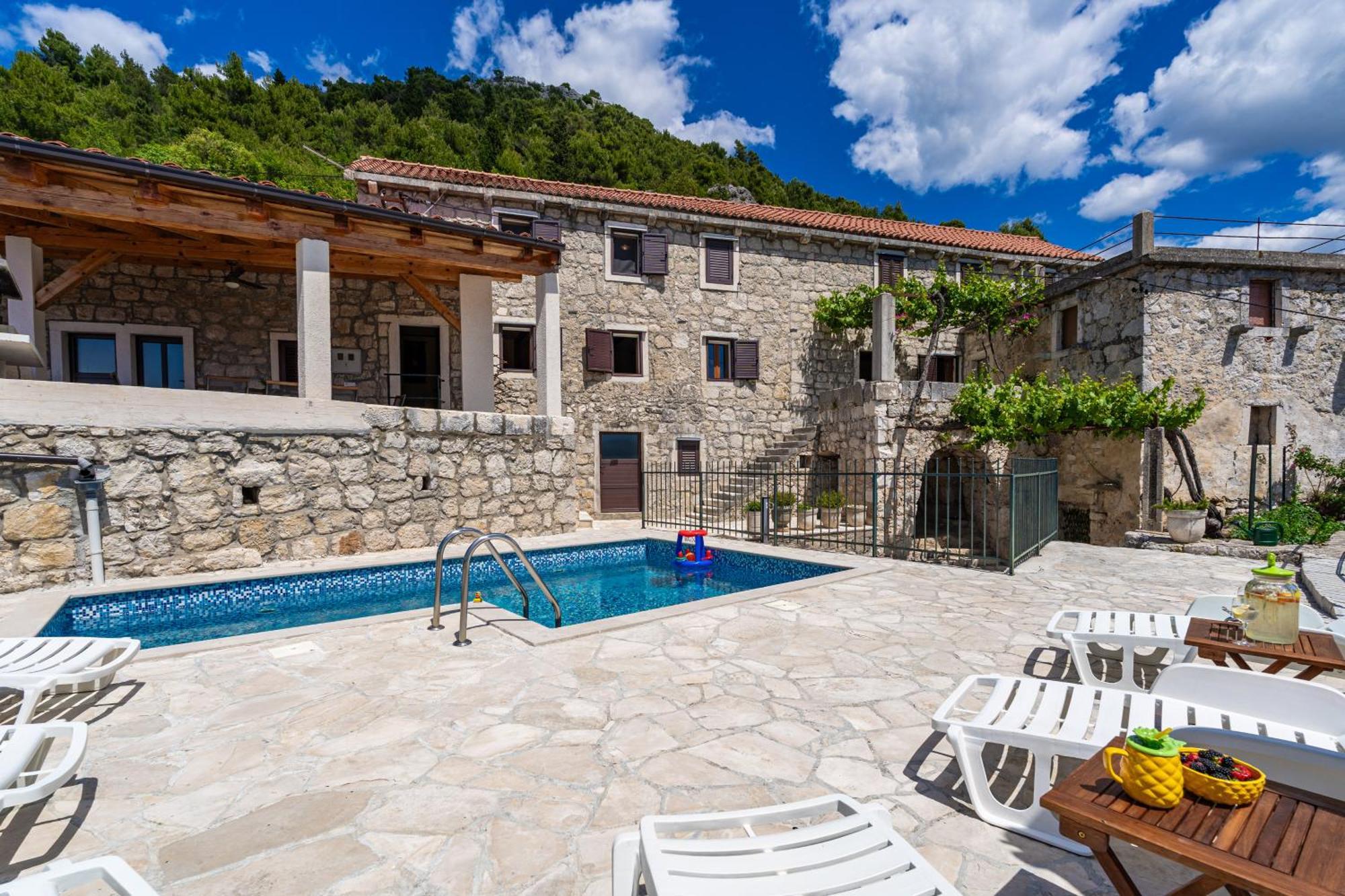 Private Pool Villa - Meditteranean Peace Slano Εξωτερικό φωτογραφία