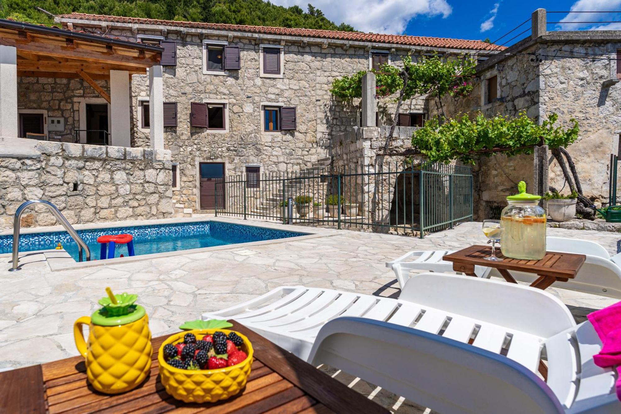 Private Pool Villa - Meditteranean Peace Slano Εξωτερικό φωτογραφία